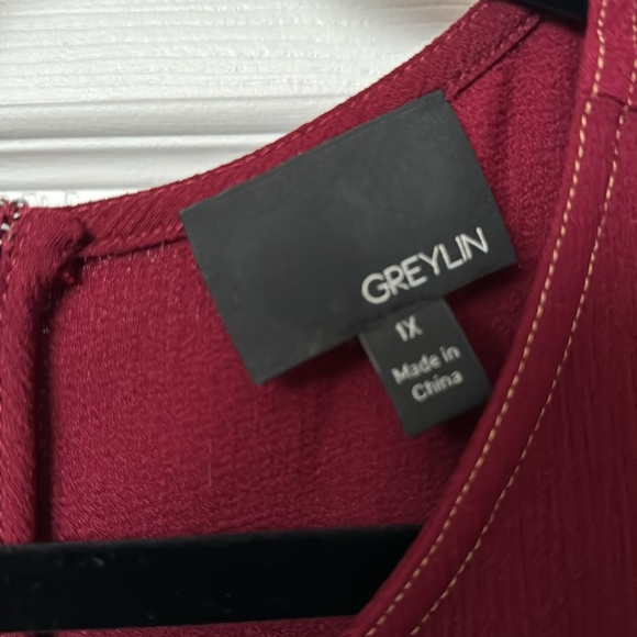 Greylin anthropology, NWOT straight leg jumpsuit, size 1x - Picture 5 of 5